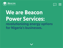 Tablet Screenshot of beaconpowerservices.com